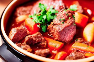 A carne de vaca derrete na boca, é tenra e suculenta. Um famoso chef ensinou-me a prepará-la.